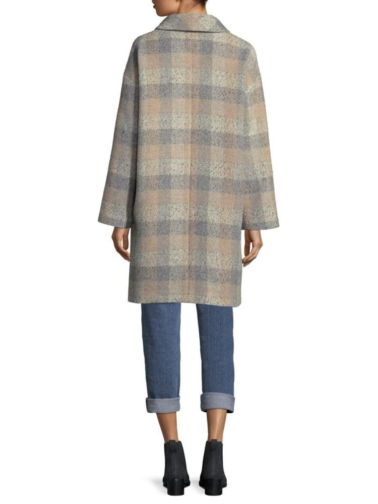 商品Eileen Fisher|Ama Alpaca Wool Plaid Coat,价格¥1345,第2张图片详细描述