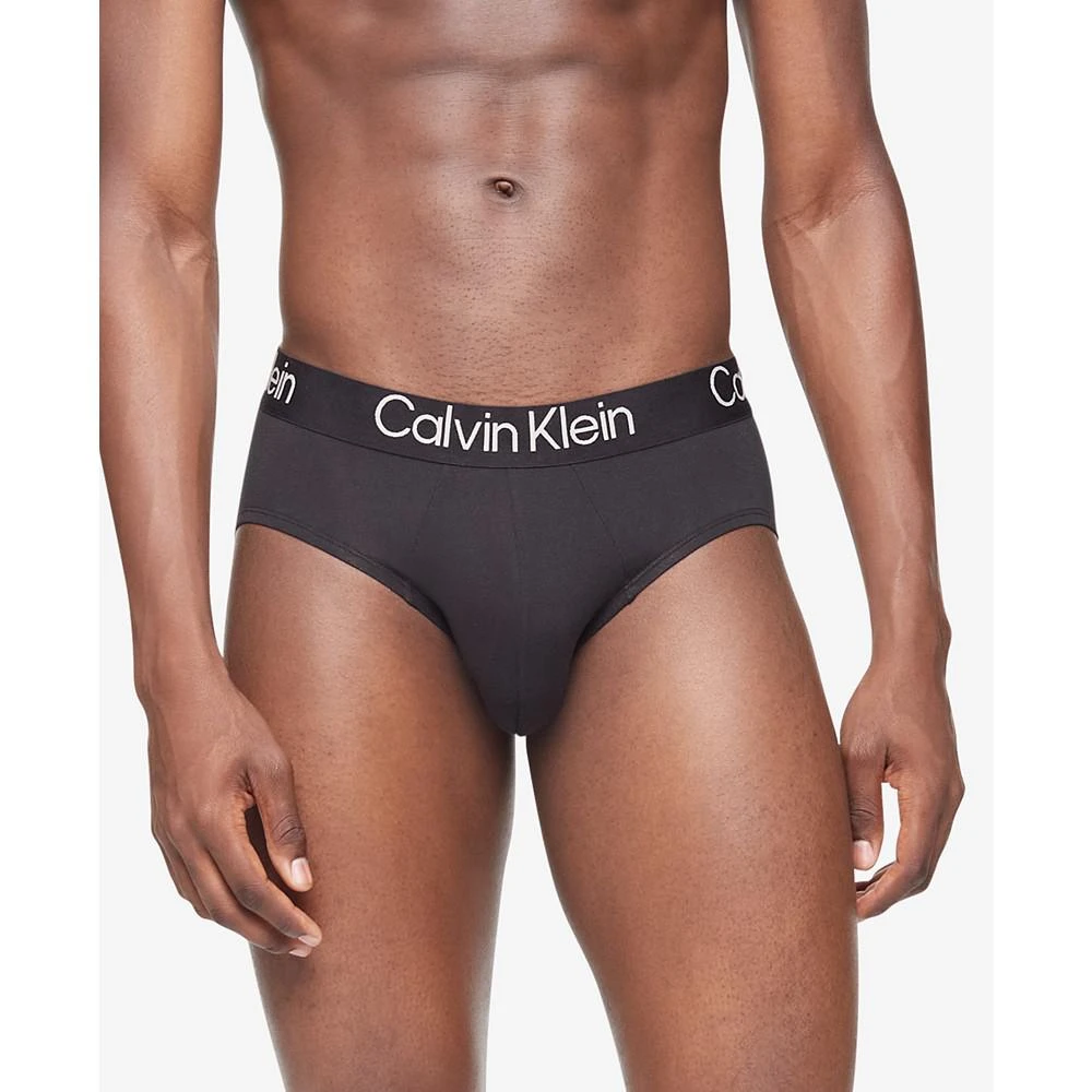 商品Calvin Klein|Men's 3-Pack Ultra Soft Modern Modal Hip Briefs Underwear,价格¥345,第1张图片