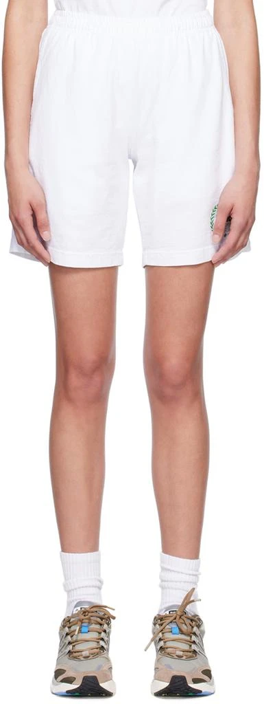 商品Sporty & Rich|White Prince Edition Gym Shorts,价格¥319,第1张图片