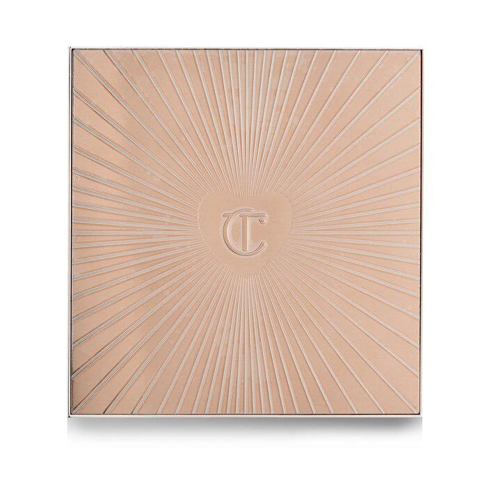 商品Charlotte Tilbury|Charlotte Tilbury 钟情至爱系列亮颜彩妆盘(蜜粉+腮红+高光+修容+3x眼影) - # Glowing Beauty 光感 -Glowing Beauty 光感(21.5g/0.75oz),价格¥901,第3张图片详细描述