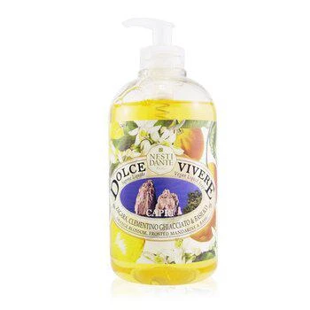 商品Nesti Dante|Dolce Vivere Vegan Liquid Soap - Capri - Orange Blossom, Frosted Mandarine & Basil,价格¥86,第1张图片