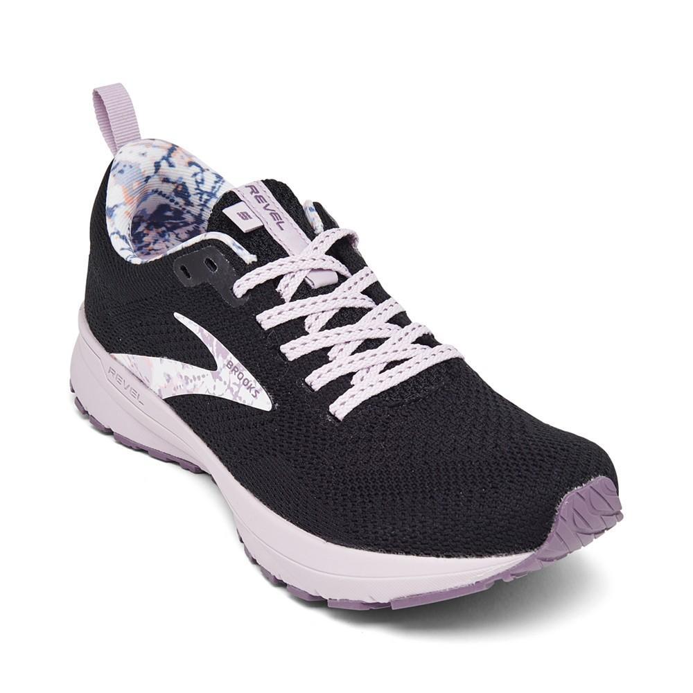 商品Brooks|Women's Revel 5 Running Sneakers from Finish Line,价格¥751,第1张图片