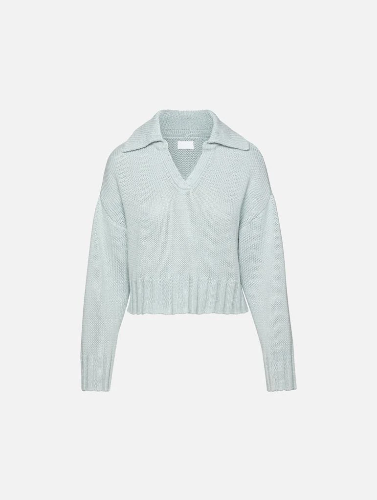 商品Sablyn|Julie Collared V Neck Sweater,价格¥937,第1张图片