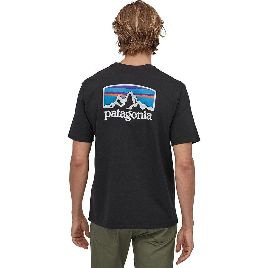 商品Patagonia|Fitz Roy Horizons Short-Sleeve Responsibili-T-Shirt - Men's,价格¥154,第1张图片详细描述