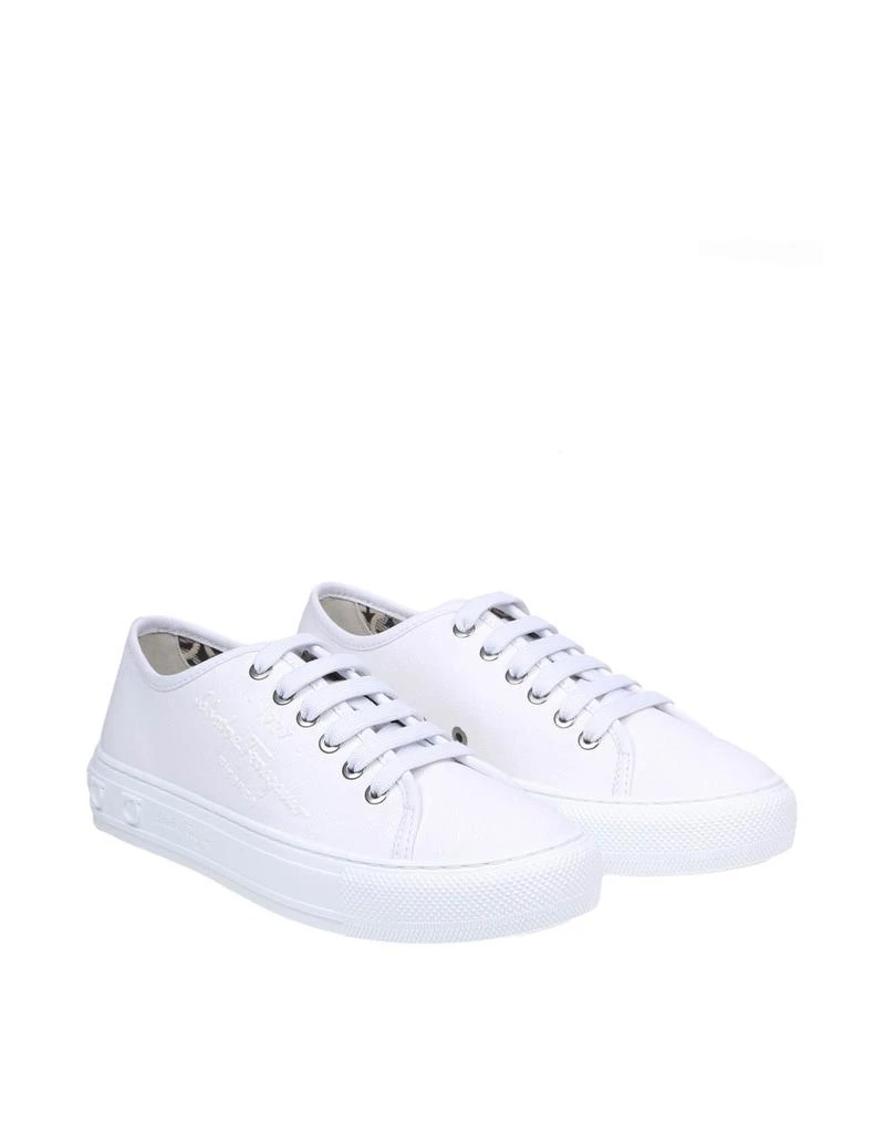 商品Salvatore Ferragamo|Salvatore Ferragamo Sneakers Color White,价格¥3390,第2张图片详细描述