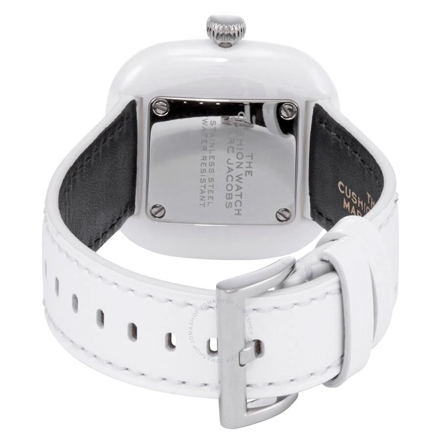 商品Marc Jacobs|The Cushion Quartz White Dial Ladies Watch MJ0120184709,价格¥893,第3张图片详细描述