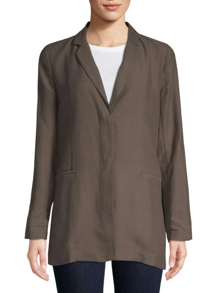 商品Eileen Fisher|Notch Collar Jacket,价格¥599,第1张图片