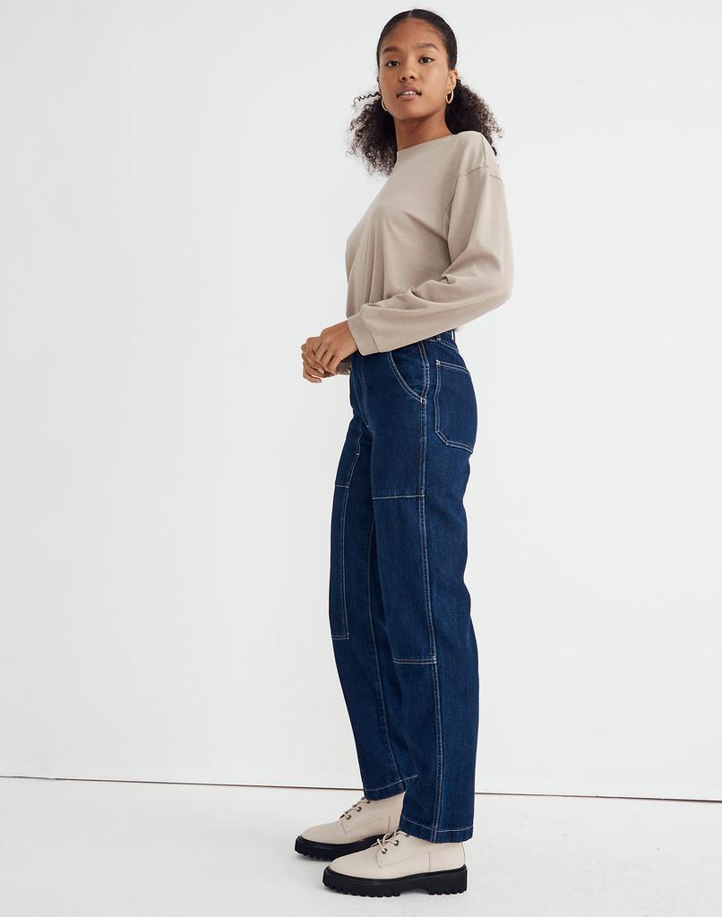 商品Madewell|The Perfect Vintage Straight Jean in Henshaw Wash: Workwear Edition,价格¥1090,第4张图片详细描述
