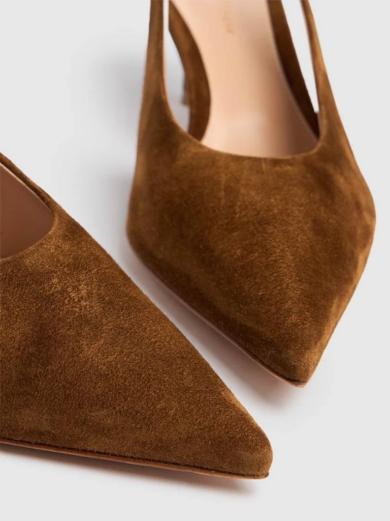 商品Gianvito Rossi|55毫米Robbie麂皮裸跟鞋,价格¥6796,第4张图片详细描述