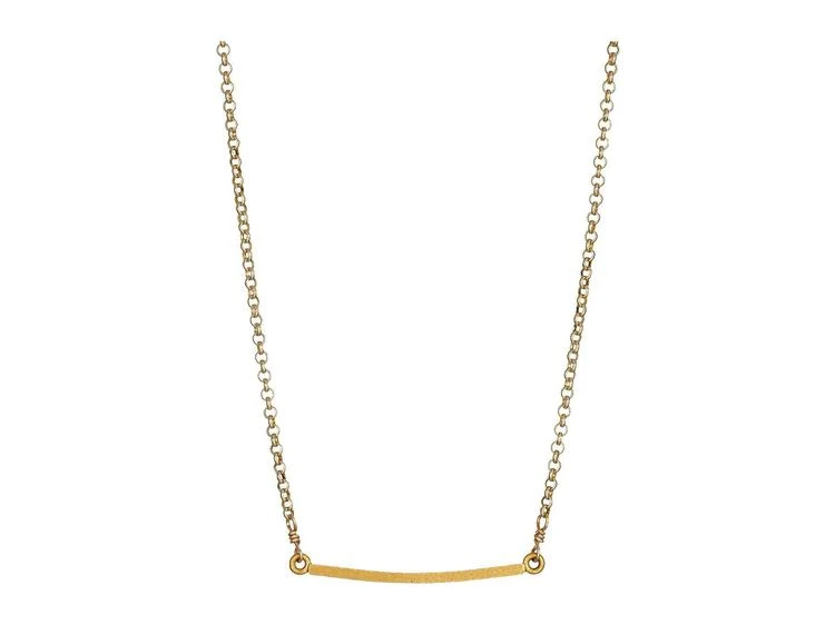 商品Dogeared|Balance Medium Square Bar Necklace,价格¥505,第2张图片详细描述