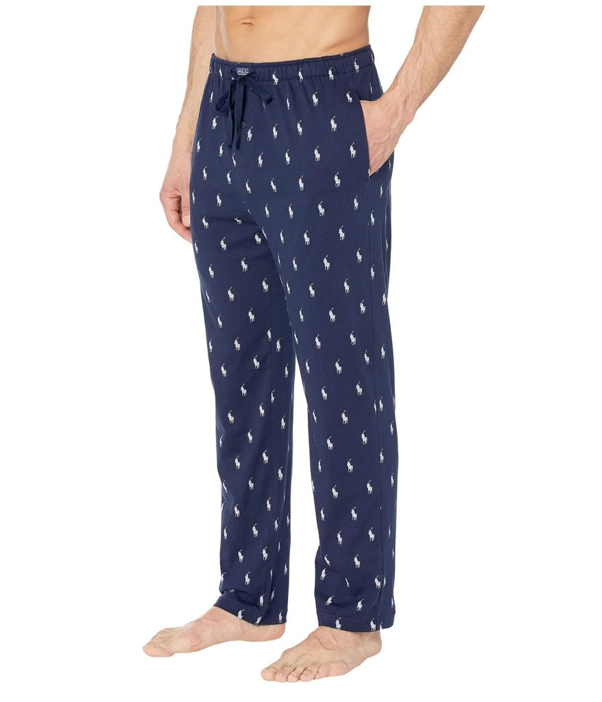 商品Ralph Lauren|Knit Jersey Covered Waistband PJ Pants,价格¥239,第2张图片详细描述