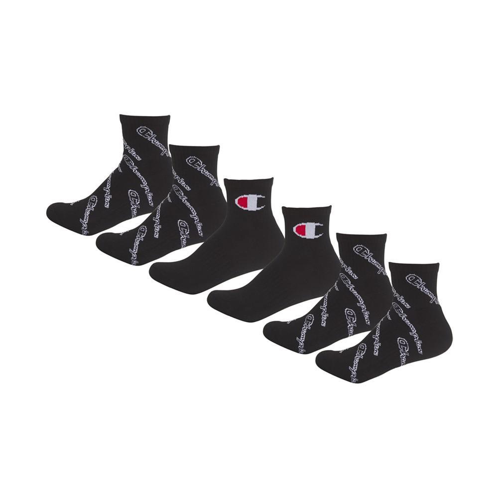 商品CHAMPION|儿童logo短筒袜子6双套装,价格¥79,第1张图片