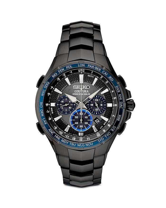 商品Seiko|Coutura Solar Chronograph, 44.5mm,价格¥3116,第1张图片