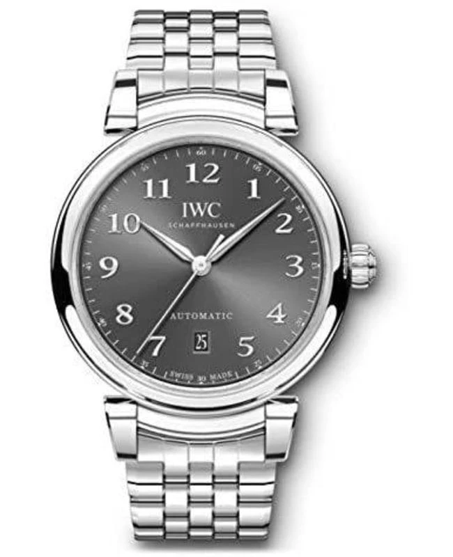 商品IWC Schaffhausen|IWC Da Vinci Automatic Grey Dial Stainless Steel Men's Watch IW356602,价格¥36685,第1张图片