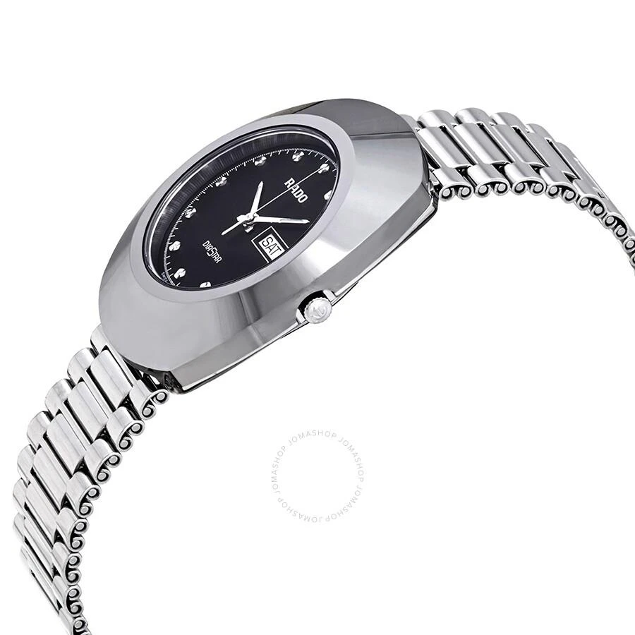 商品Rado|Diastar Black Dial Stainless Steel Men's Watch R12391153,价格¥3961,第2张图片详细描述