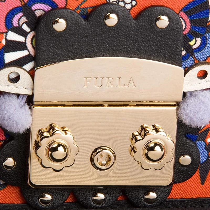 Furla 芙拉 女士多彩橙色牛皮单肩包斜挎包 942064 商品