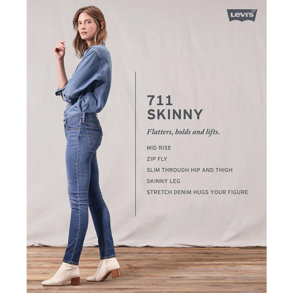 商品Levi's|711 紧身九分牛仔裤,价格¥299,第4张图片详细描述