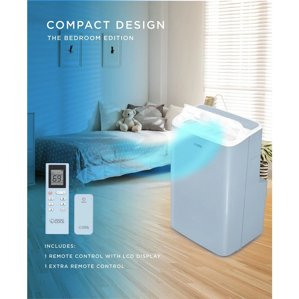 商品Commercial Cool|9000 BTU Portable Air Conditioner & Dehumidifier Fan,价格¥3236,第3张图片详细描述