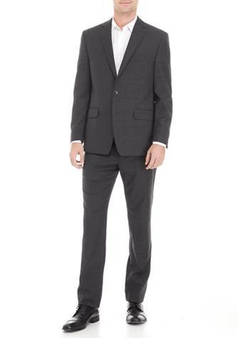 商品Ralph Lauren|Gray Sharkskin Suit,价格¥4843,第1张图片