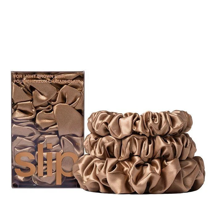 商品Slip|Pure Silk Back to Basics Assorted Scrunchies,价格¥253,第1张图片