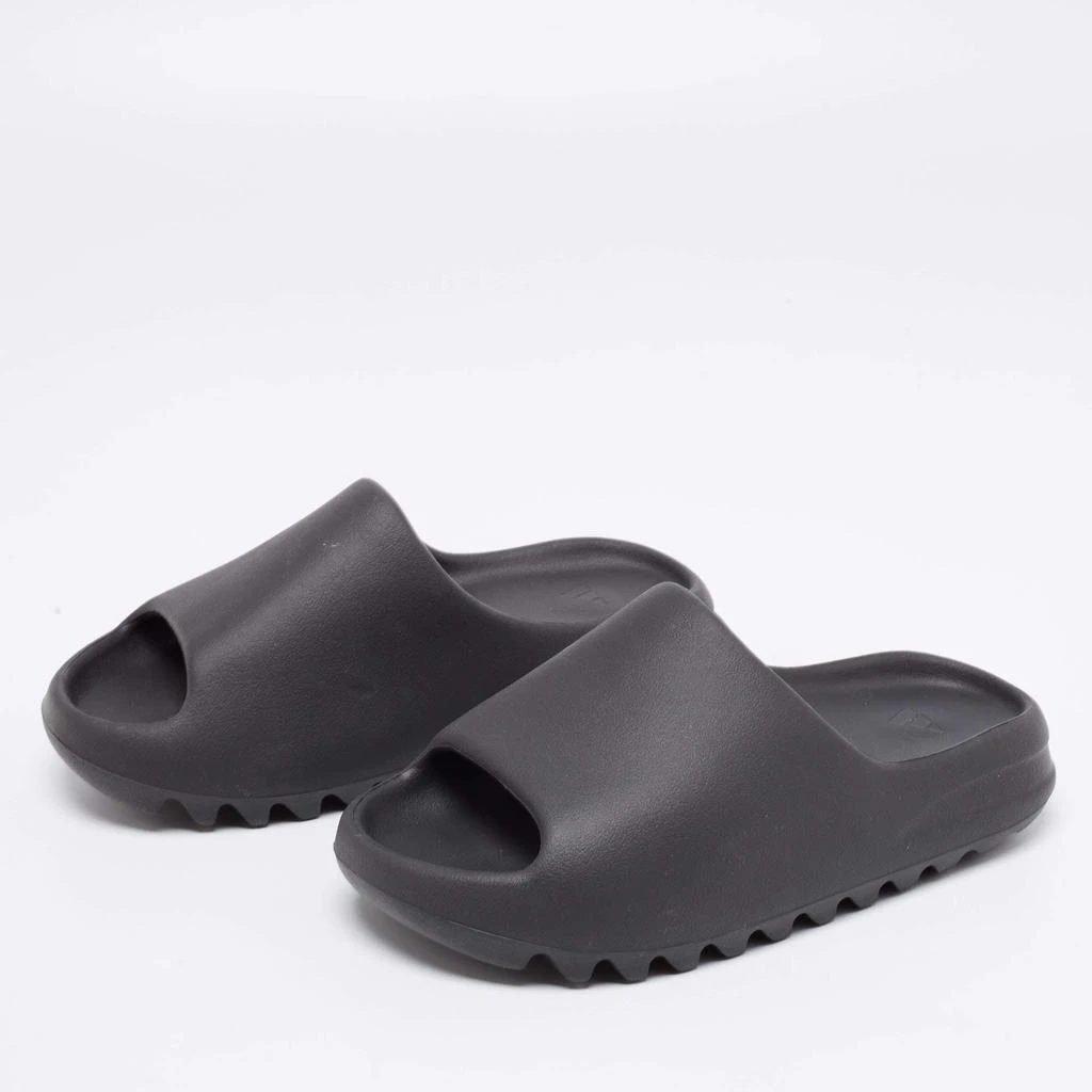 商品YEEZY|Yeezy x Adidas Black Rubber Onyx Flat Slides Size 37,价格¥1287,第2张图片详细描述