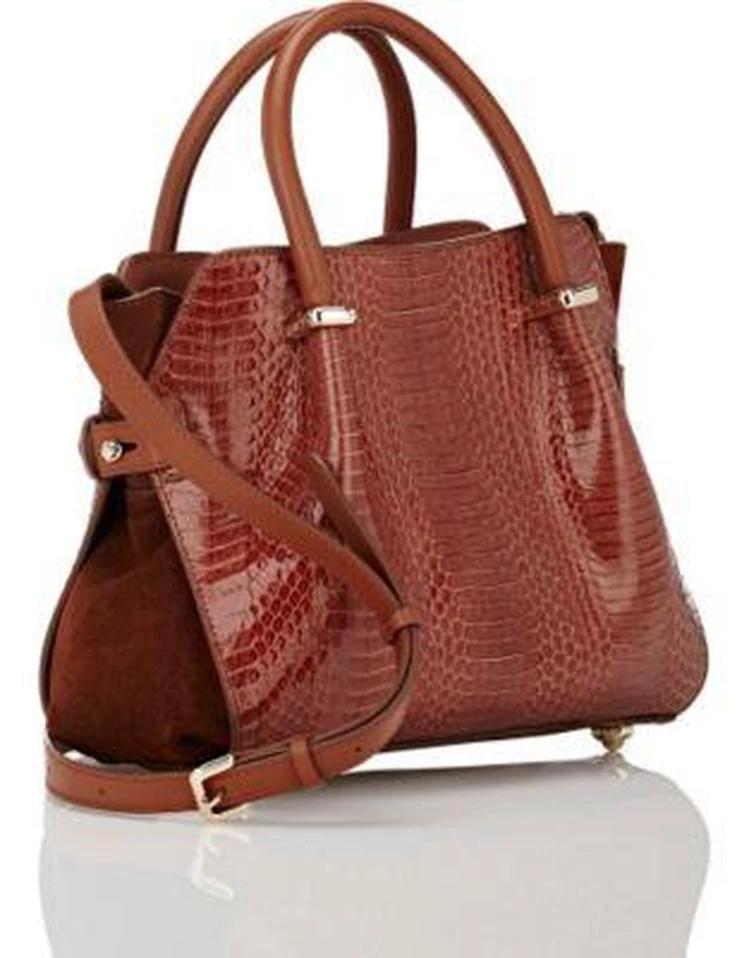 商品Nina Ricci|Marché Snakeskin Small Satchel,价格¥11149,第3张图片详细描述