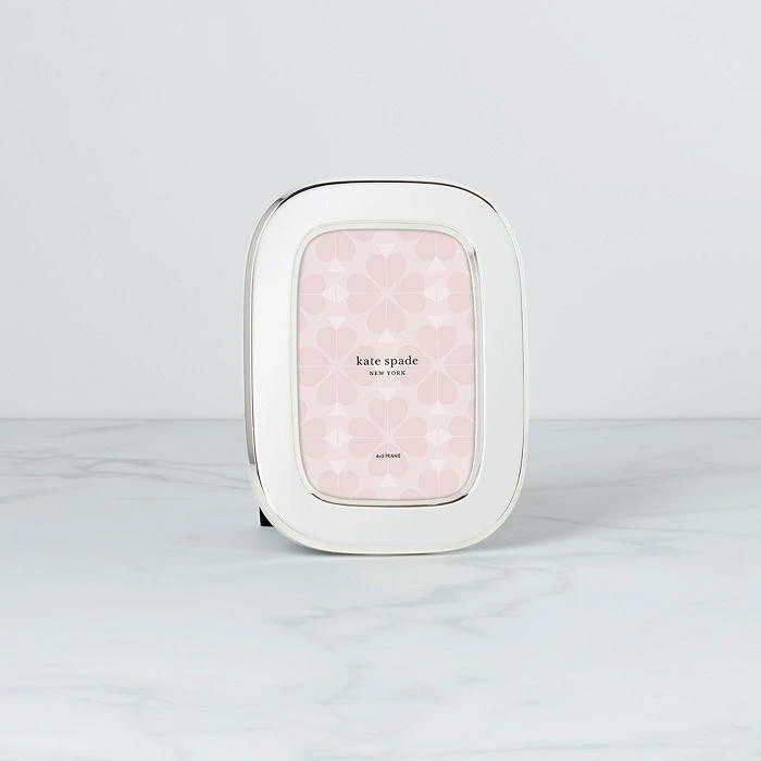 商品Kate Spade|South Street Silver Oval Frame, 4" x 6",价格¥378,第2张图片详细描述