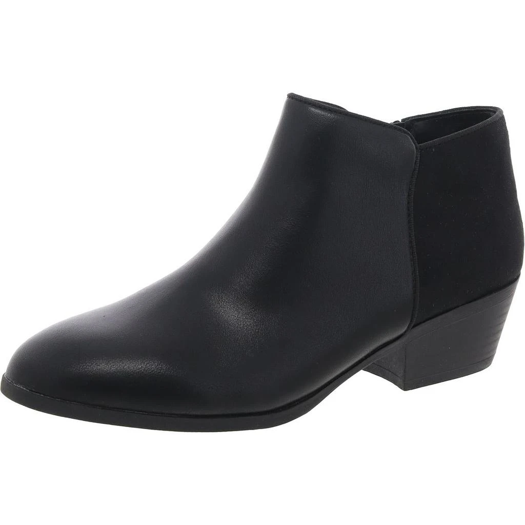 Style & Co. Womens Wileyy Faux Suede Zipper Booties 商品