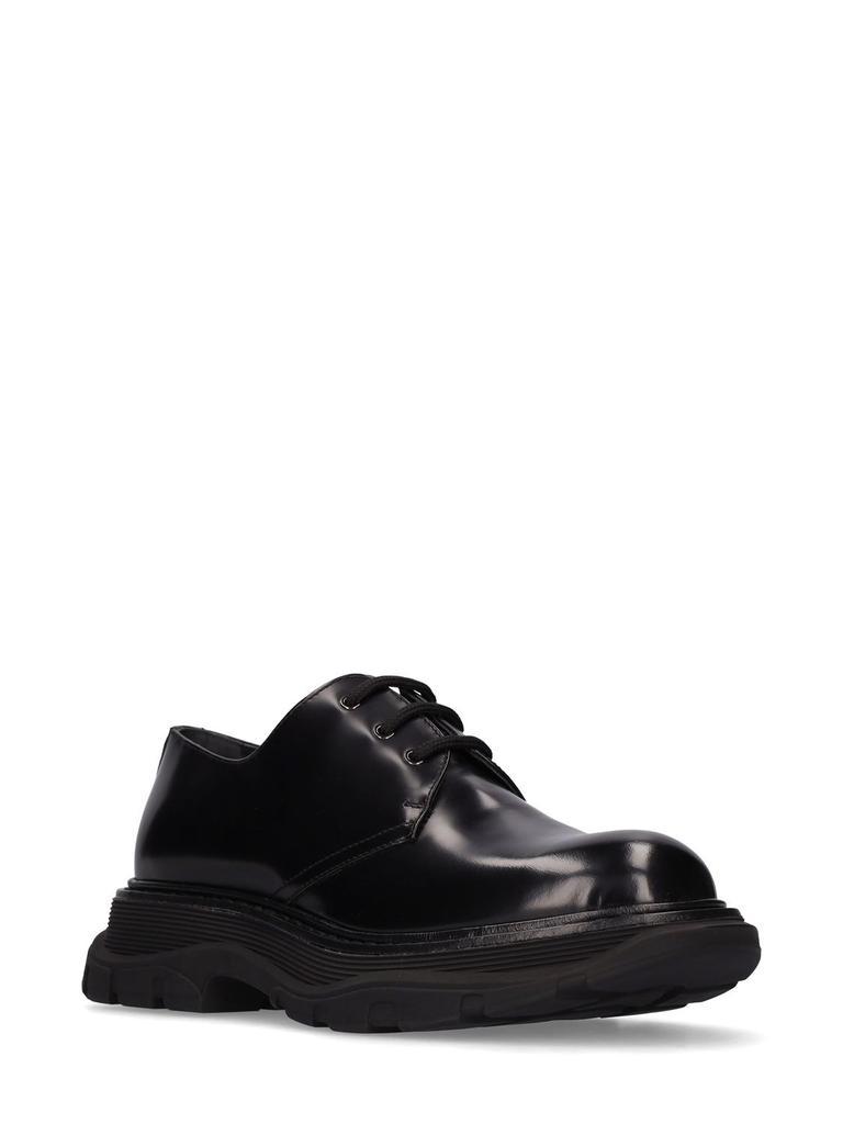 商品Alexander McQueen|Leather Lace-up Shoes,价格¥5518,第4张图片详细描述