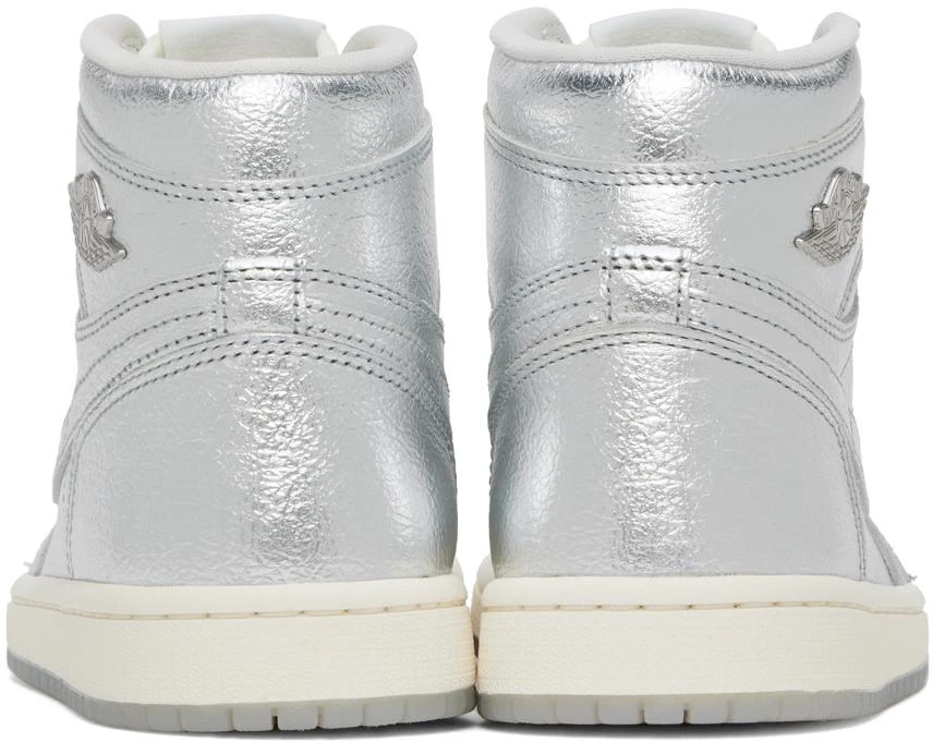 商品Jordan|Silver Air Jordan 1 High OG Sneakers,价格¥1499,第2张图片详细描述