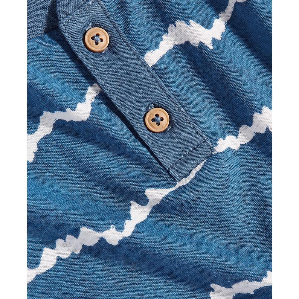 商品First Impressions|Baby Boys Tie-Dye Stripe T-Shirt, Created for Macy's,价格¥74,第5张图片详细描述