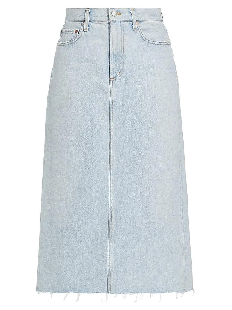 商品AGOLDE|Della Denim Maxi Skirt,价格¥695,第1张图片