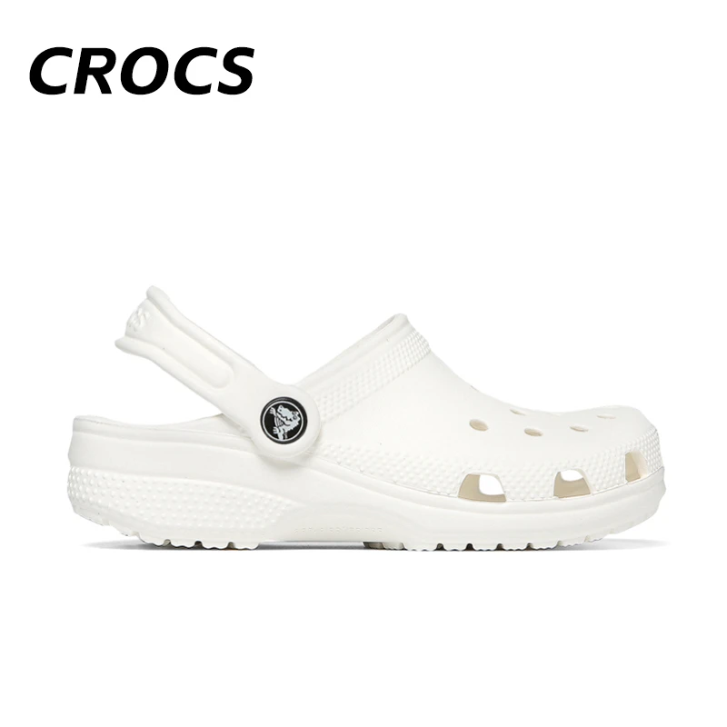 商品Crocs|【享贝家】ZY-（预售款）Crocs卡骆驰 明星洞洞鞋男沙滩鞋户外凉鞋女鞋 白敬亭同款 白色 206991-100,价格¥232,第1张图片