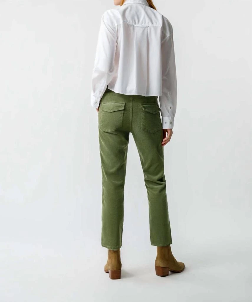 商品AMO|Cord Easy Army Trouser In Tea Leaf,价格¥1310,第5张图片详细描述