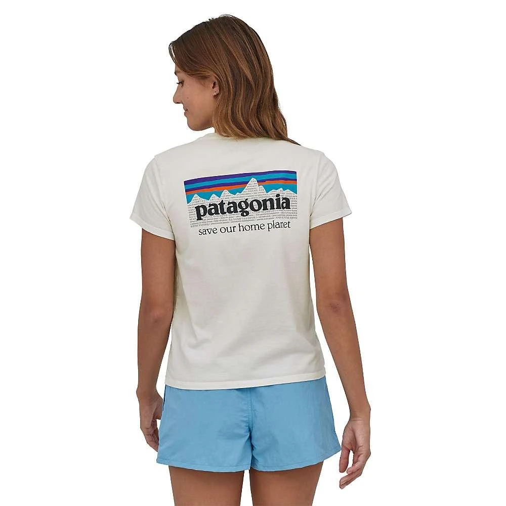 商品Patagonia|Patagonia Women's P-6 Mission Organic T-Shirt,价格¥223,第3张图片详细描述