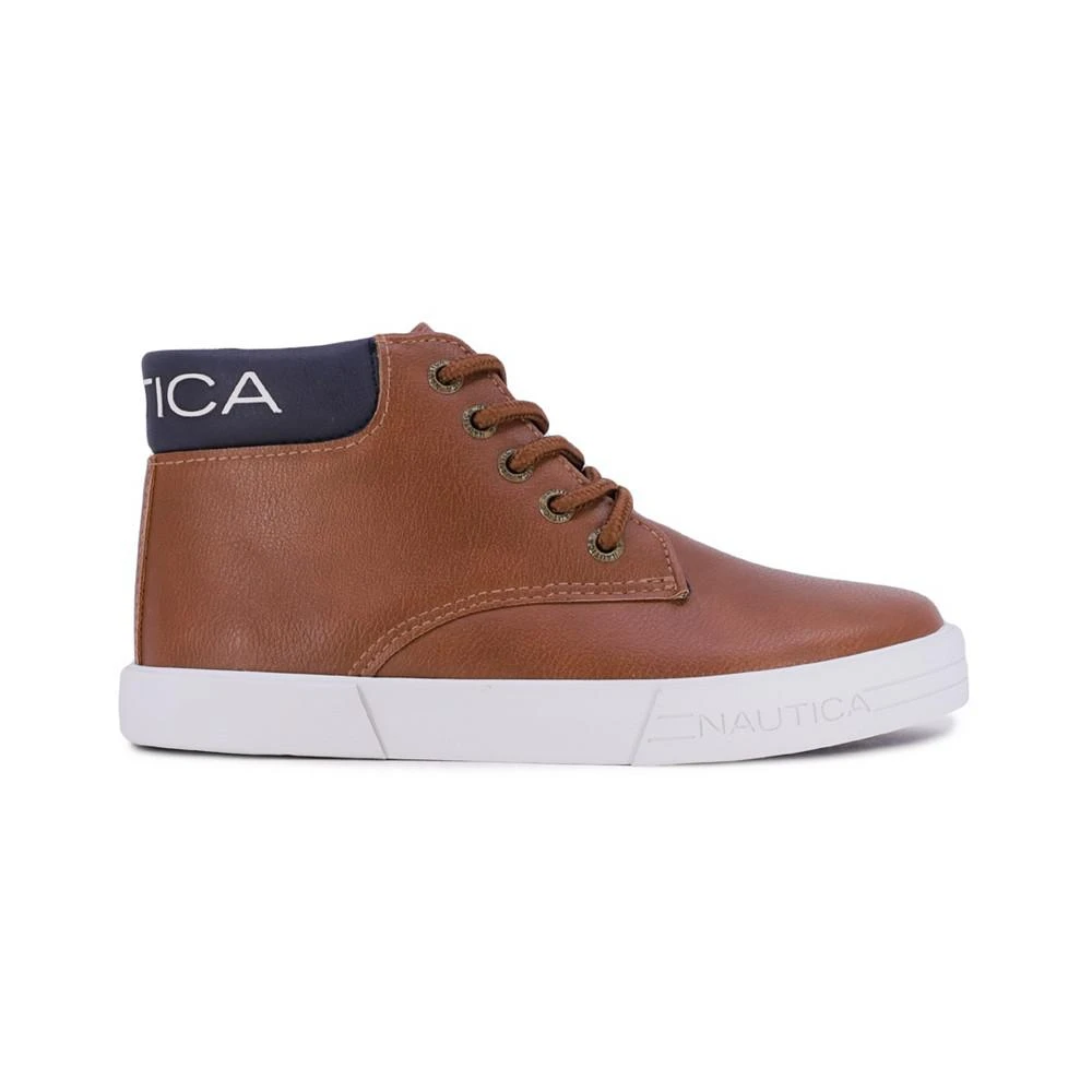 商品Nautica|Big Boys Wharf Harbour Padded Collar Casual High-top Sneaker,价格¥199,第2张图片详细描述