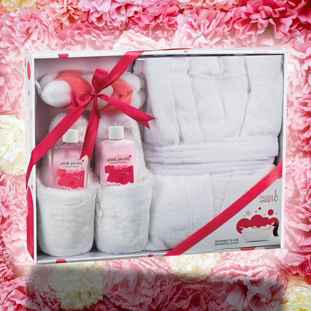 商品Freida and Joe|Pink Peony Bath & Body Spa Gift Set,价格¥570,第5张图片详细描述