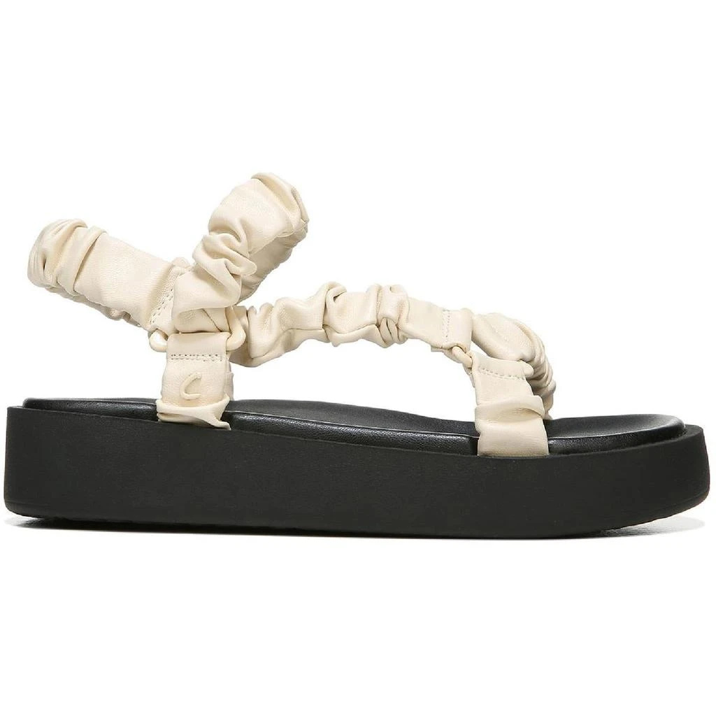 商品Sam Edelman|Circus by Sam Edelman Womens Harlene Faux Leather Ankle Strap Flatform Sandals,价格¥63,第4张图片详细描述
