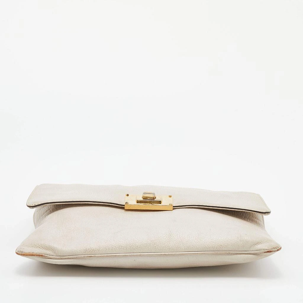 MICHAEL Michael Kors White Leather Sloan Chain Flap Shoulder Bag 商品