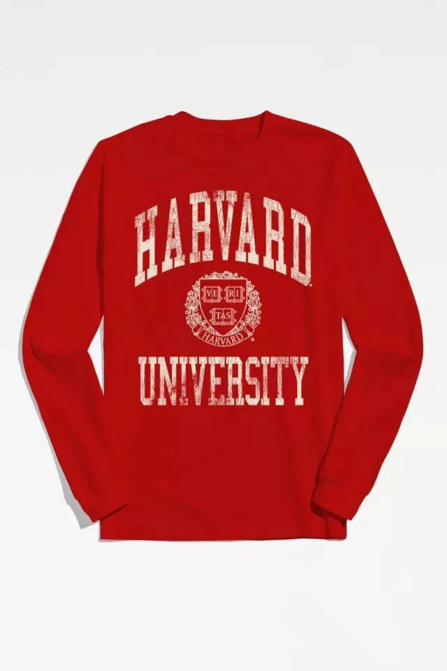 商品Urban Outfitters|Harvard University Logo Long Sleeve Tee,价格¥298,第1张图片