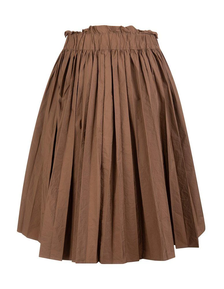 商品RED Valentino|REDValentino Ruffle Detail Pleated Skirt,价格¥2949,第1张图片