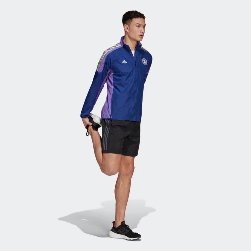 Men's adidas Boston Marathon 2022 Celebration Jacket商品第4张图片规格展示