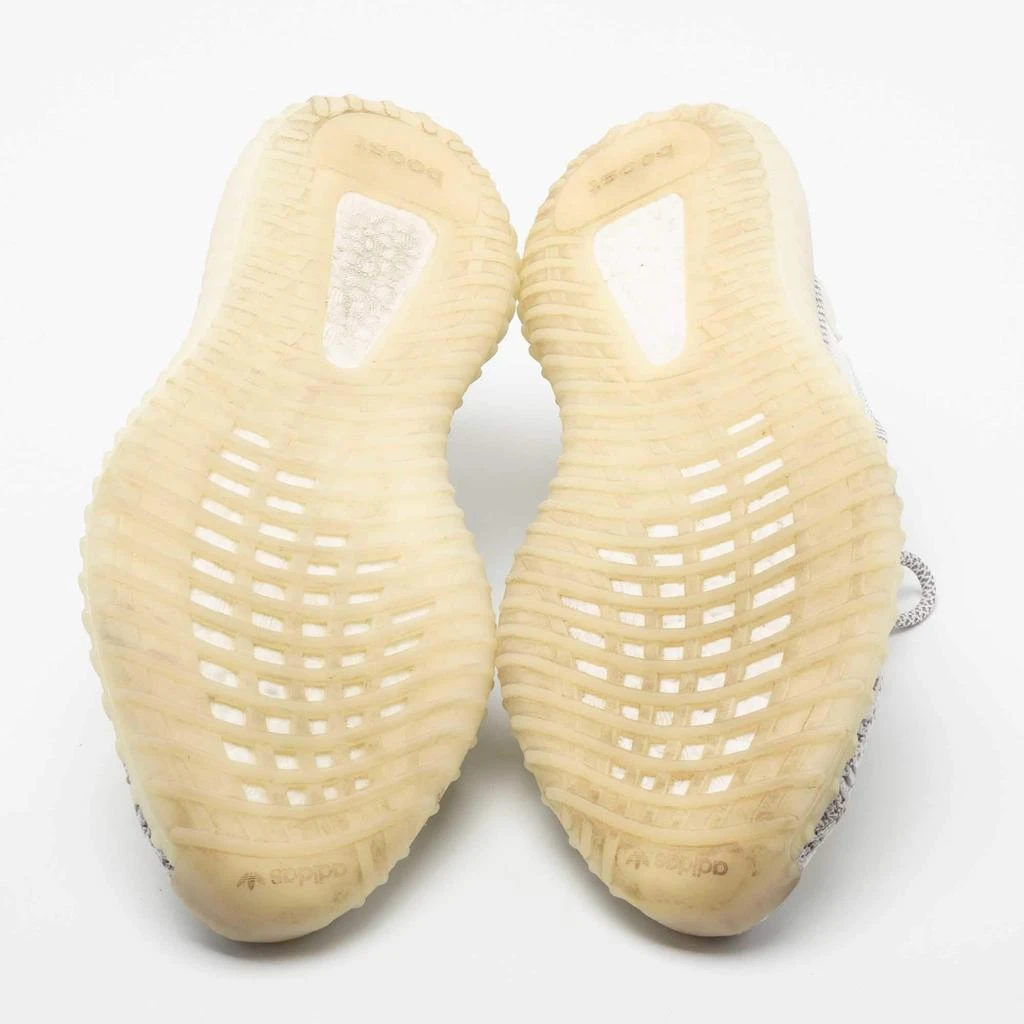 Yeezy x adidas Grey/White Knit Fabric 350 V2 Static Sneakers Size 45 1/3 商品
