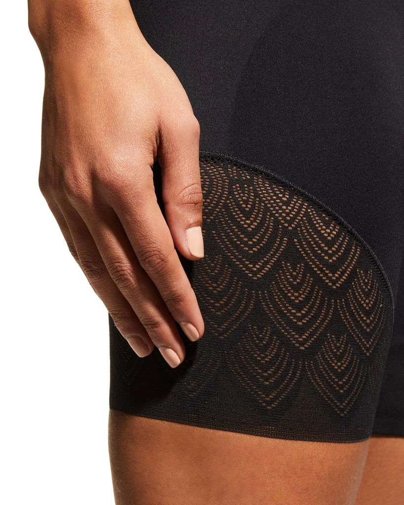 商品Chantelle|Microfiber & Lace High-Waist Thigh Shaper,价格¥844,第4张图片详细描述