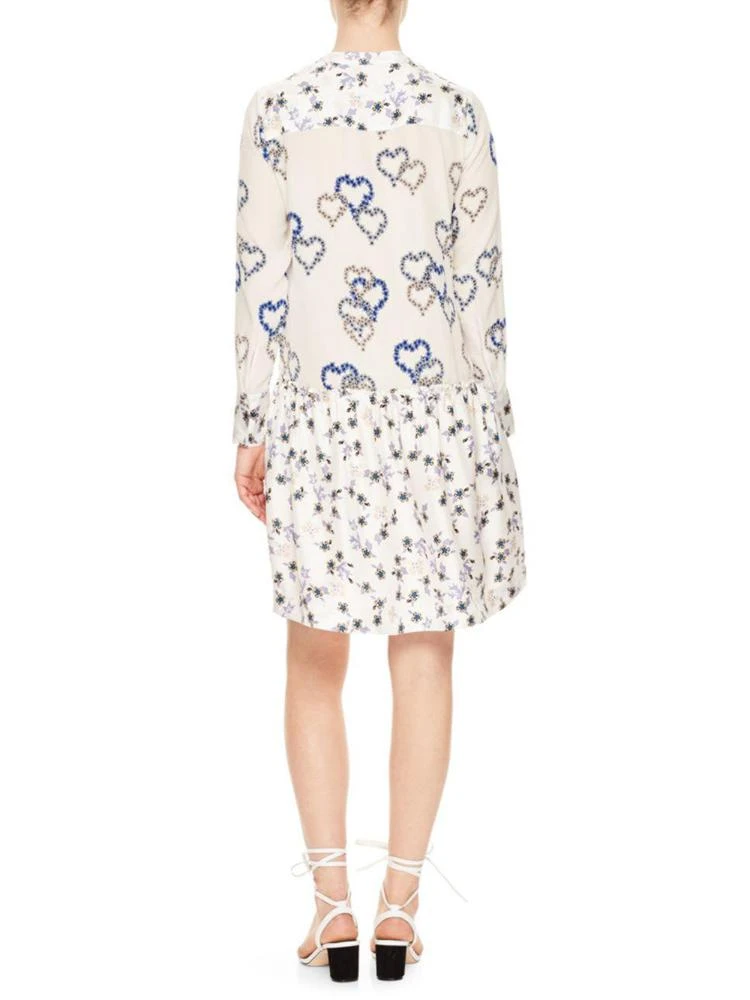 商品Sandro|Lemon Band Collar Silk Dress,价格¥1487,第2张图片详细描述