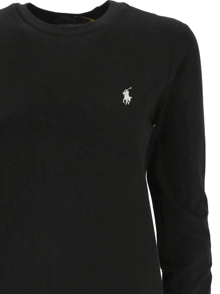 商品Ralph Lauren|Polo Ralph Lauren Logo Embroidered Crewneck T-Shirt,价格¥566,第3张图片详细描述