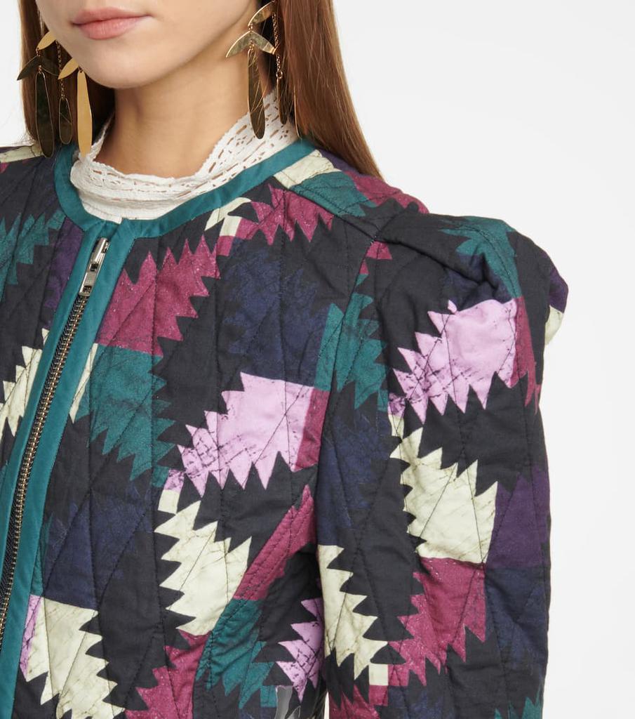 商品Isabel Marant|Hafileal printed cotton jacket,价格¥2344,第6张图片详细描述