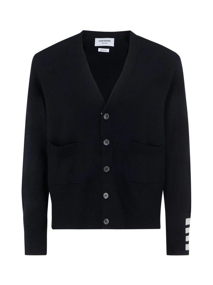 商品Thom Browne|Thom Browne 4-Bar Knit Cardigan,价格¥4862,第1张图片