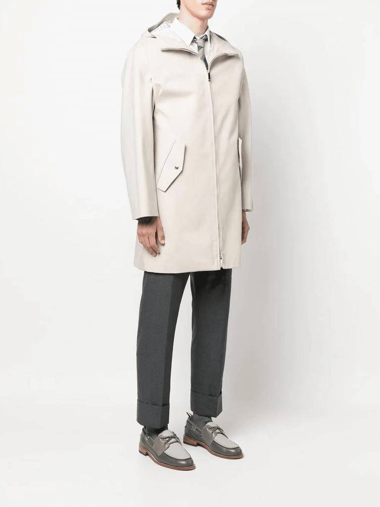 商品Thom Browne|THOM BROWNE hooded cotton parka,价格¥19528,第3张图片详细描述