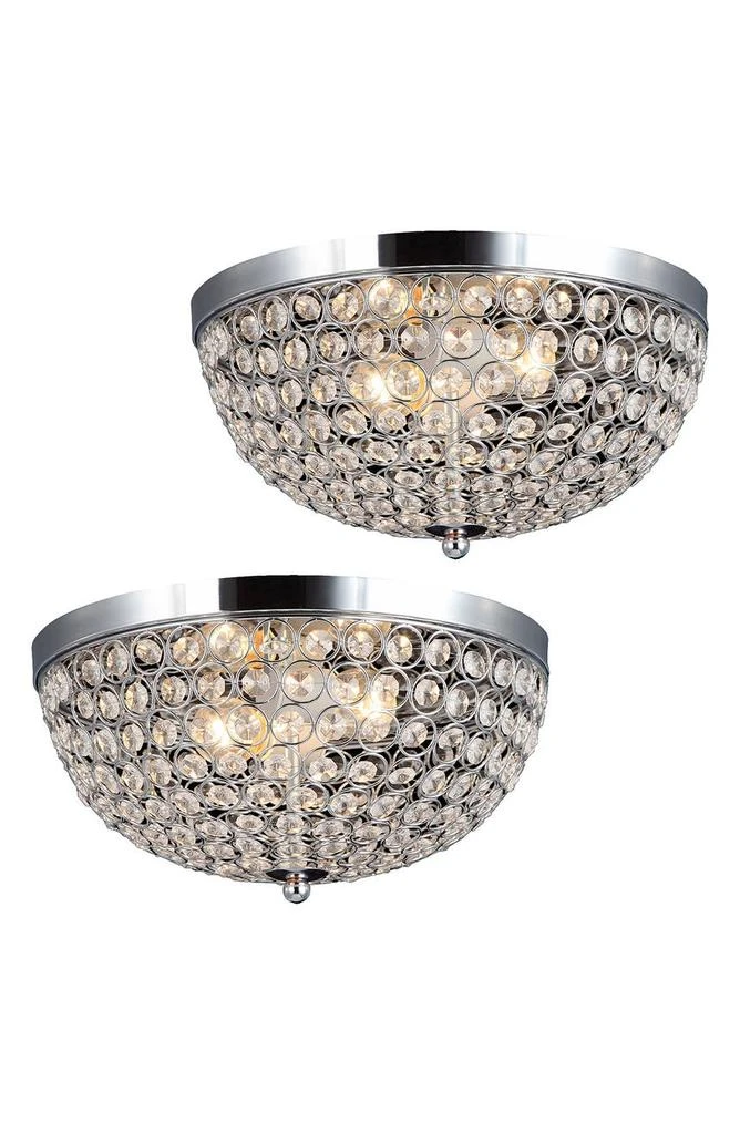 商品LALIA HOME|Crystal Round Flush Mount,价格¥1443,第1张图片